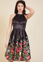  Aplomb, Exemplified Fit And Flare Dress In Xs