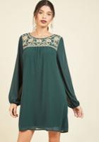  She's Be-cider-self Long Sleeve Dress In S