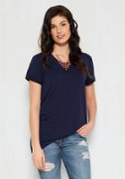  Simplicity On A Saturday Tunic In Navy In S