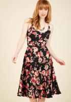  Blossoms Up A-line Dress In S