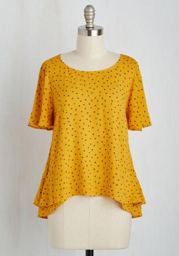  Think Posy-tive Top In Pollen In 1x