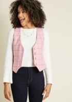 Joebrown Commit To Interest Vest In Plaid In 12 (uk)