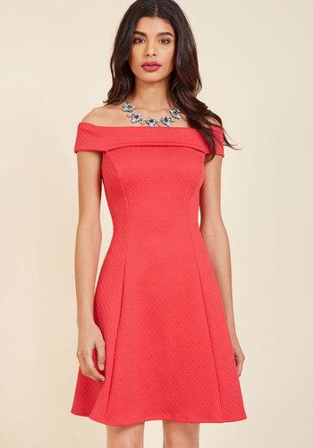  Date Night, Indubitably Mini Dress In Poppy In 4x