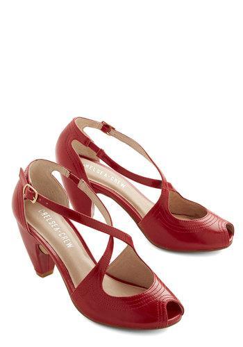 Demfon / Navid O Nadio Traverse And Chorus Heel In Rouge From Modcloth