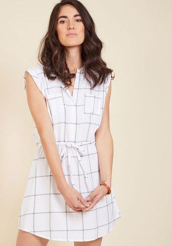 Keep It To A Mini Shirt Dress In Xs