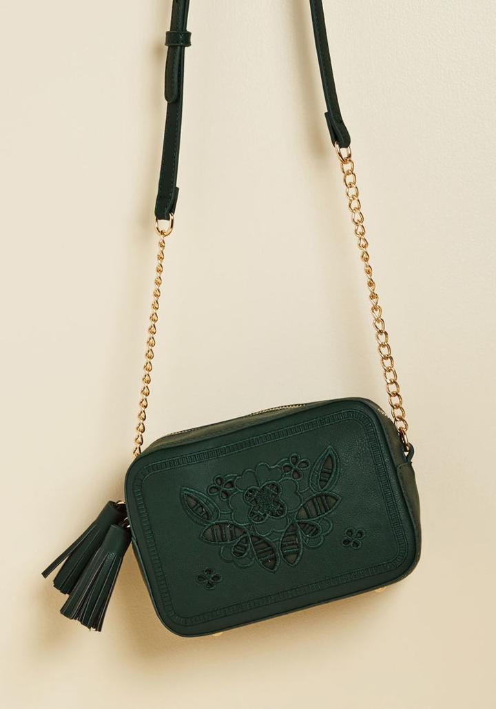 Modcloth Floral For All Crossbody Bag