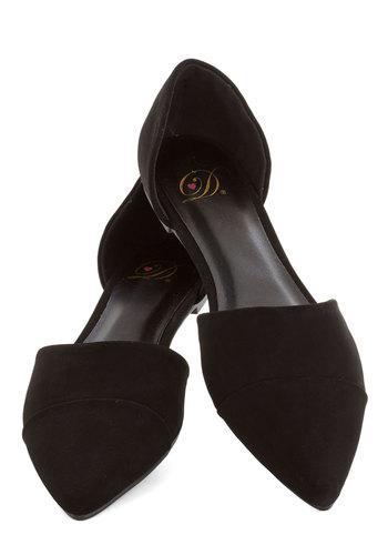 Fortune Dynamic Campaign And Simple Flat In Black From Modcloth