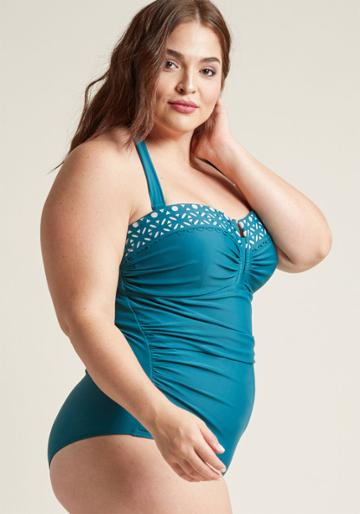 Highdivebymodcloth Dive Mind One-piece Swimsuit In 3x