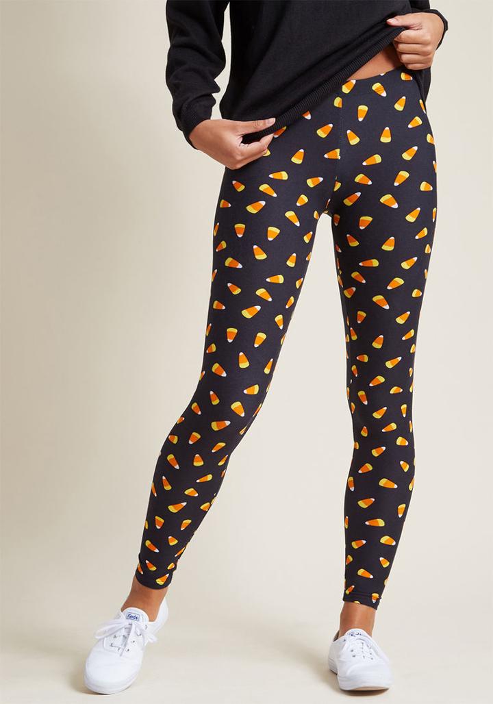 Modcloth Candy Dish Dash Leggings In L