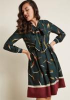 Misspatina Miss Patina Profesh Refresh Pleated Long Sleeve Dress In S