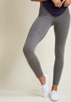 Modcloth Laid-back Lounging Leggings In Grey In 3x