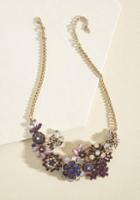 Modcloth Vow To Wow Necklace In Amethyst