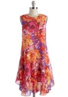 Donnamorgan Colorful Of Life Dress