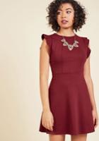  Fireside Bachata A-line Dress In L