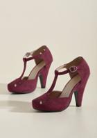Modcloth The Zest Is History Heel In Burgundy