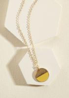  Stunning In Circles Necklace In Sunlight