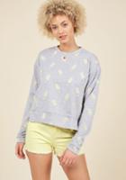  Snack Dab In The Middle Sweatshirt In Xs