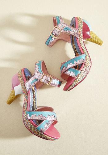  A Great Stepping Cone Heel In 38