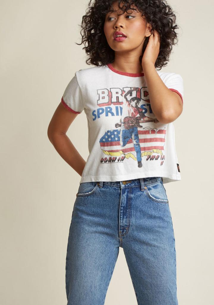 Modcloth E Street Sweet T-shirt In Xs
