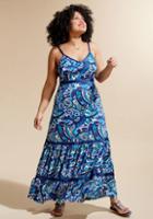 Modcloth Rhythm And Radiance Maxi Dress In Xl