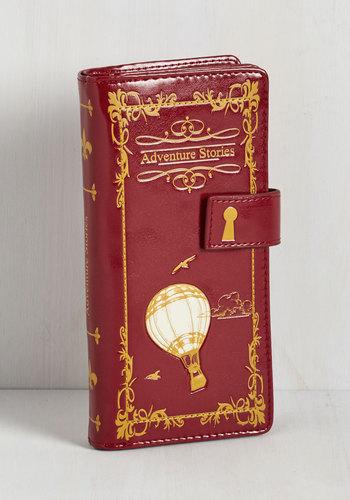  Adventure Capitalist Wallet In Crimson