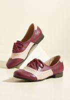 Modcloth Lead The Play Oxford Flat