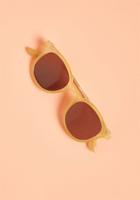 53769yellow Seeking Respite From The Rays? Call Upon These Mustard Yellow Sunglasses! Supported By Golden Arms And Finished With Green-tinted Lenses, These Sassy Sunnies Provide Panache-filled Protection For Your Precious Peepers Whenever You Please.