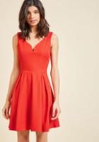  Beyond Your Wildflower Dreams A-line Dress In Poppy In M