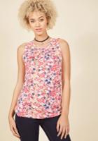  Charmed, Indeed Tank Top In Pink Floral In 4x