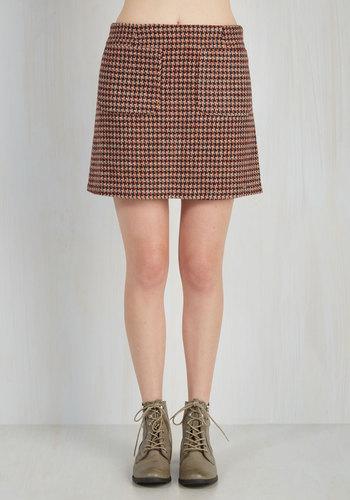 Klingkalessaaccesoriossl Bring Me Up To Tweed Skirt In Mocha