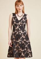  Posh Participant A-line Dress In Xs