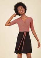 Presentation Coach Jersey Dress In Coral In M