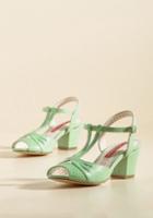  Won't Take No For A Dancer T-strap Heel In 6.5