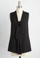  Miami Moments Sleeveless Top In Licorice In 1x
