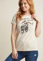 Modcloth Electrifying Lifestyle Graphic Tee In L
