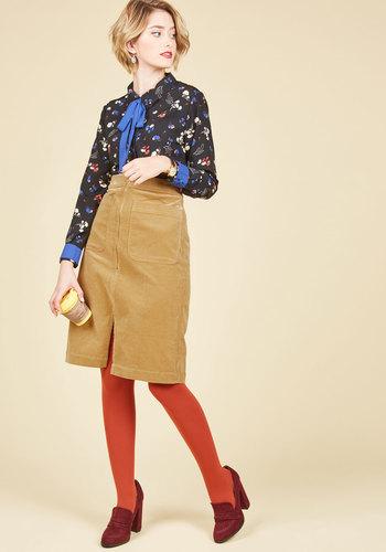  Cabin Cantina Midi Skirt In L