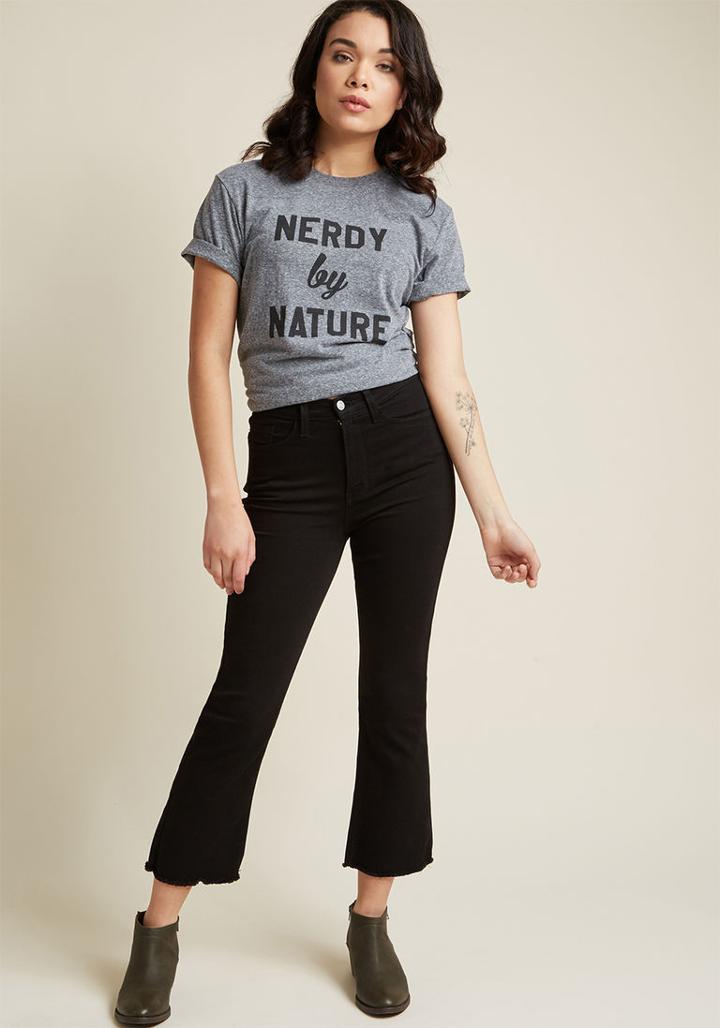 Modcloth Ready, Techie, Go! Graphic Tee In S
