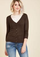  Charter School Cardigan In Chocolate In S