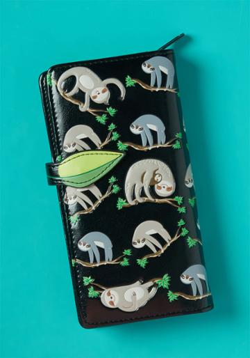 Modcloth Sloths A Fortune Wallet
