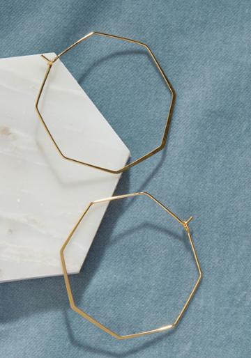 Modcloth Taking Shape Geometric Earrings