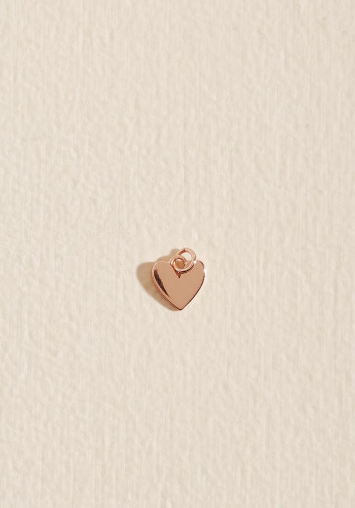  Rep Your Radiance Charm In Rose Gold Heart
