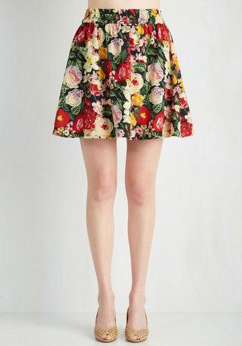 Companiafantastica Parlez Vous Bouquet? Skirt