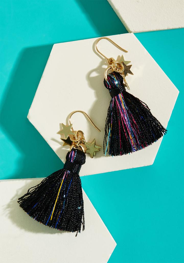 Modcloth A Fringe Indeed Earrings