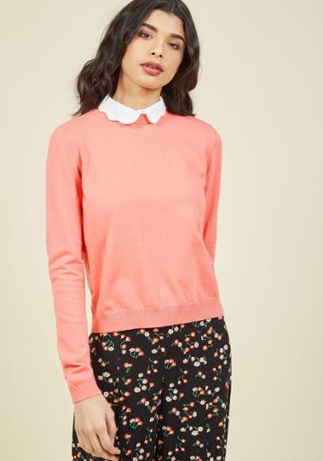  Prep In Your Step Sweater In L