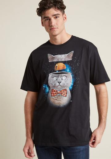 Modcloth Time And Spice Men's Graphic Tee In Xxl