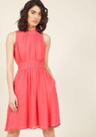  Windy City A-line Dress In Bubblegum In L