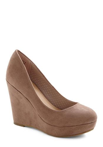 Modcloth Writer's Colorblock Wedge