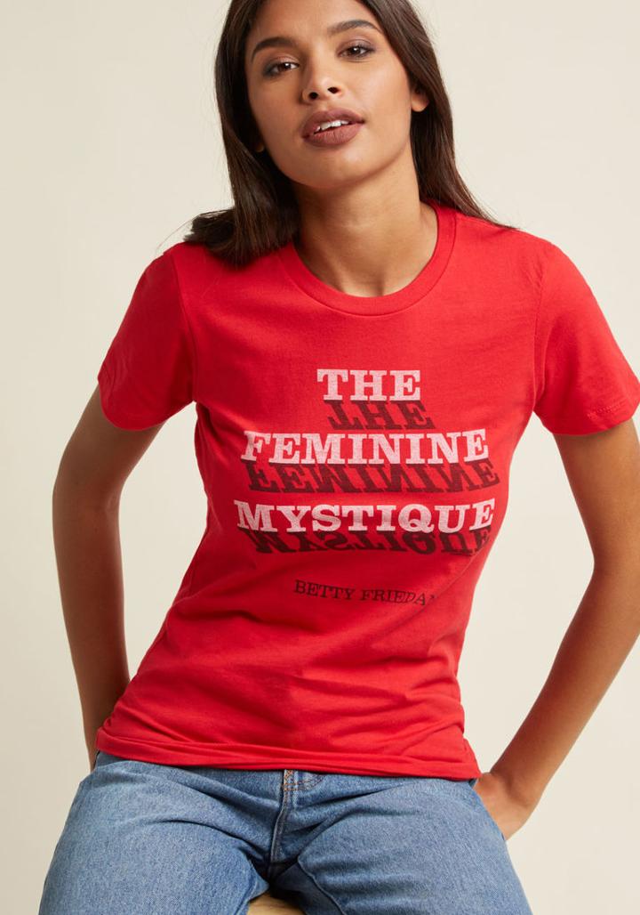 Outofprint Second-wave Inspiration Cotton T-shirt In Xl