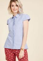  An Intellect Abroad Button-up Top In 8 (uk)