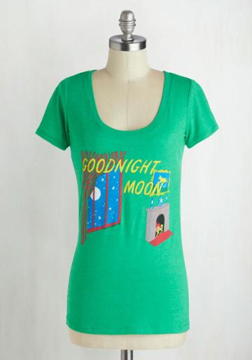 Outofprint Novel Tee In Goodnight Moon In M